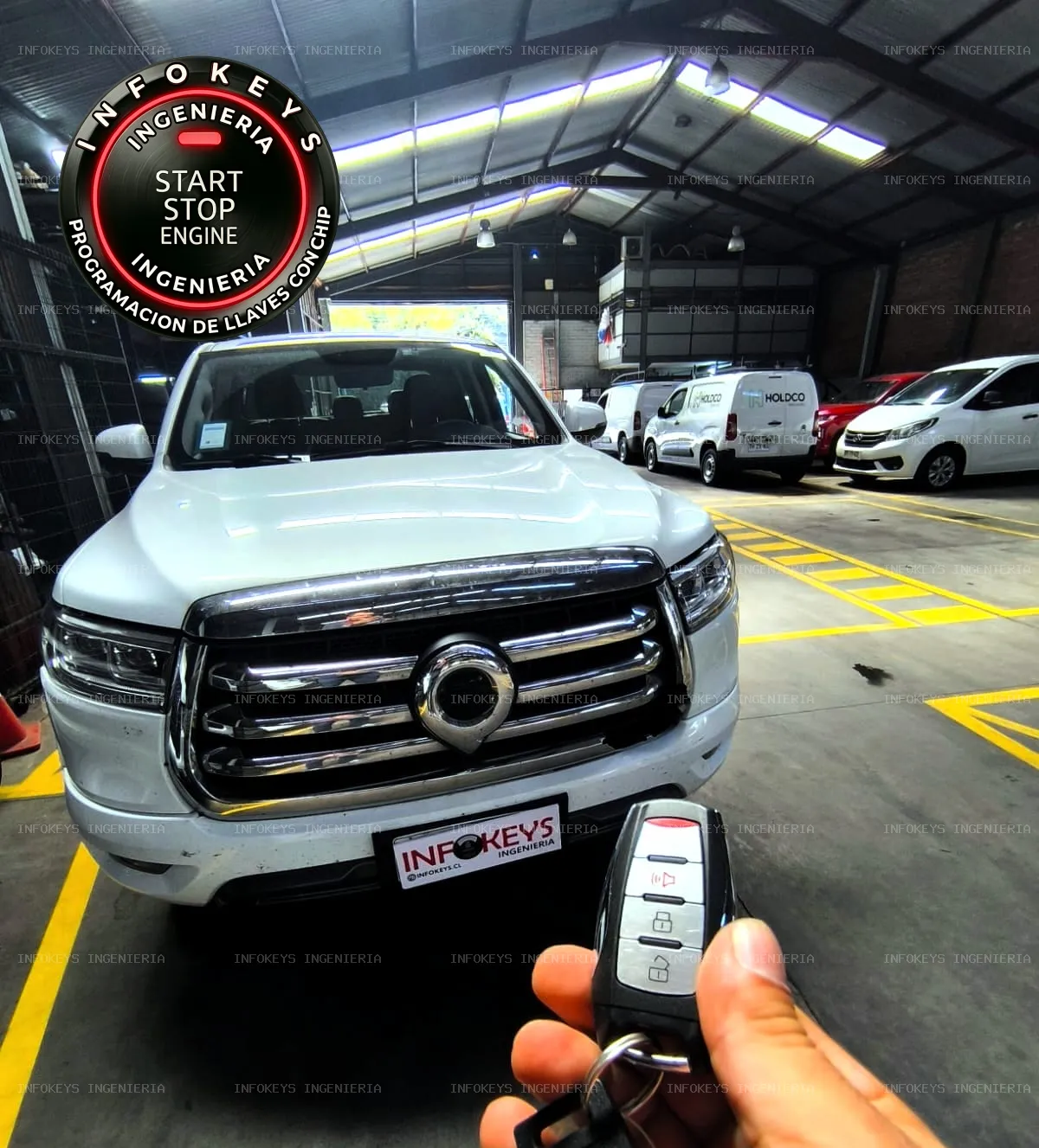 Caso de Estudio Técnico: Rescate de Módulo PEPS y Llave Inteligente en Great Wall Poer 2023