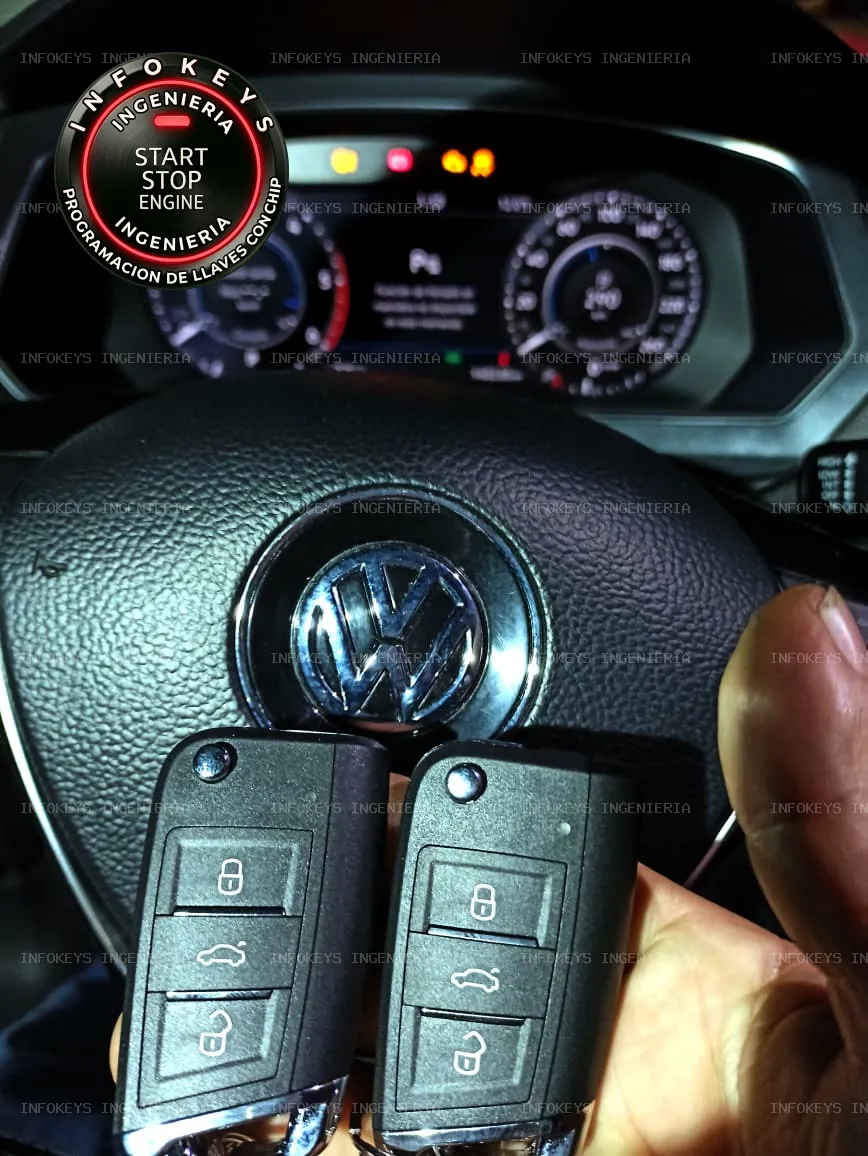 Caso de Estudio: VW Tiguan Kessy y el "Efecto Mariposa" de una TCU. Cuando la cerrajería colapsa y la ingeniería resuelve. Programación de llaves VW Tiguan