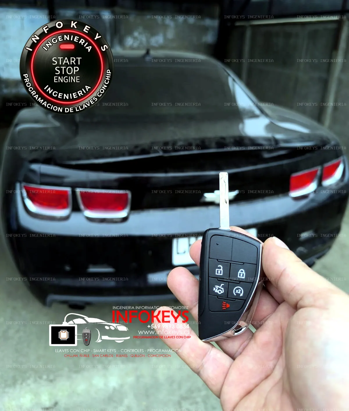 Chevrolet Camaro: Upgrade de Estilo y Calidad con Nueva Llave Navaja Premium