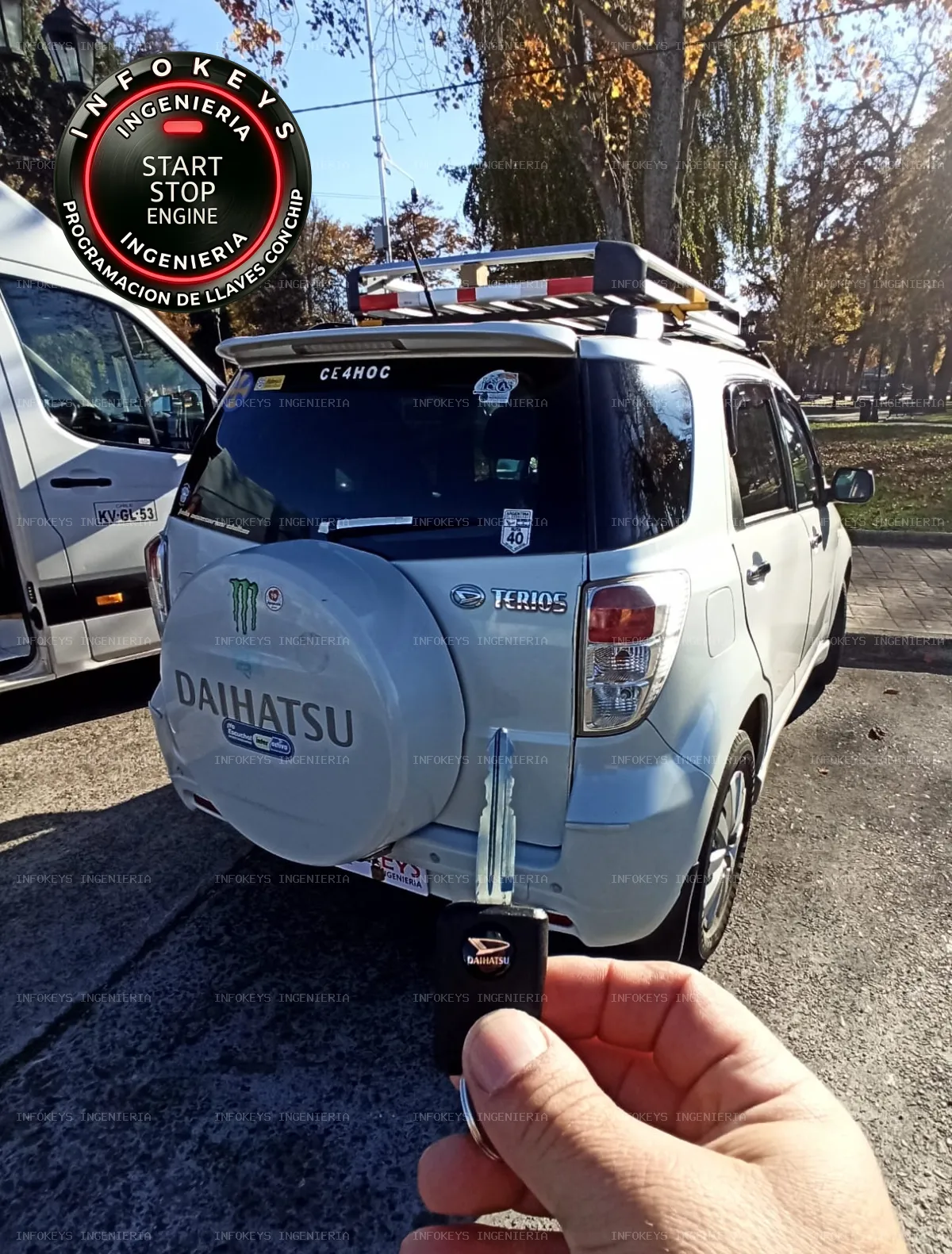 Copia de Llave con Chip para Daihatsu Terios: Por Qué Programar es Mejor que Clonar en una Cerrajería