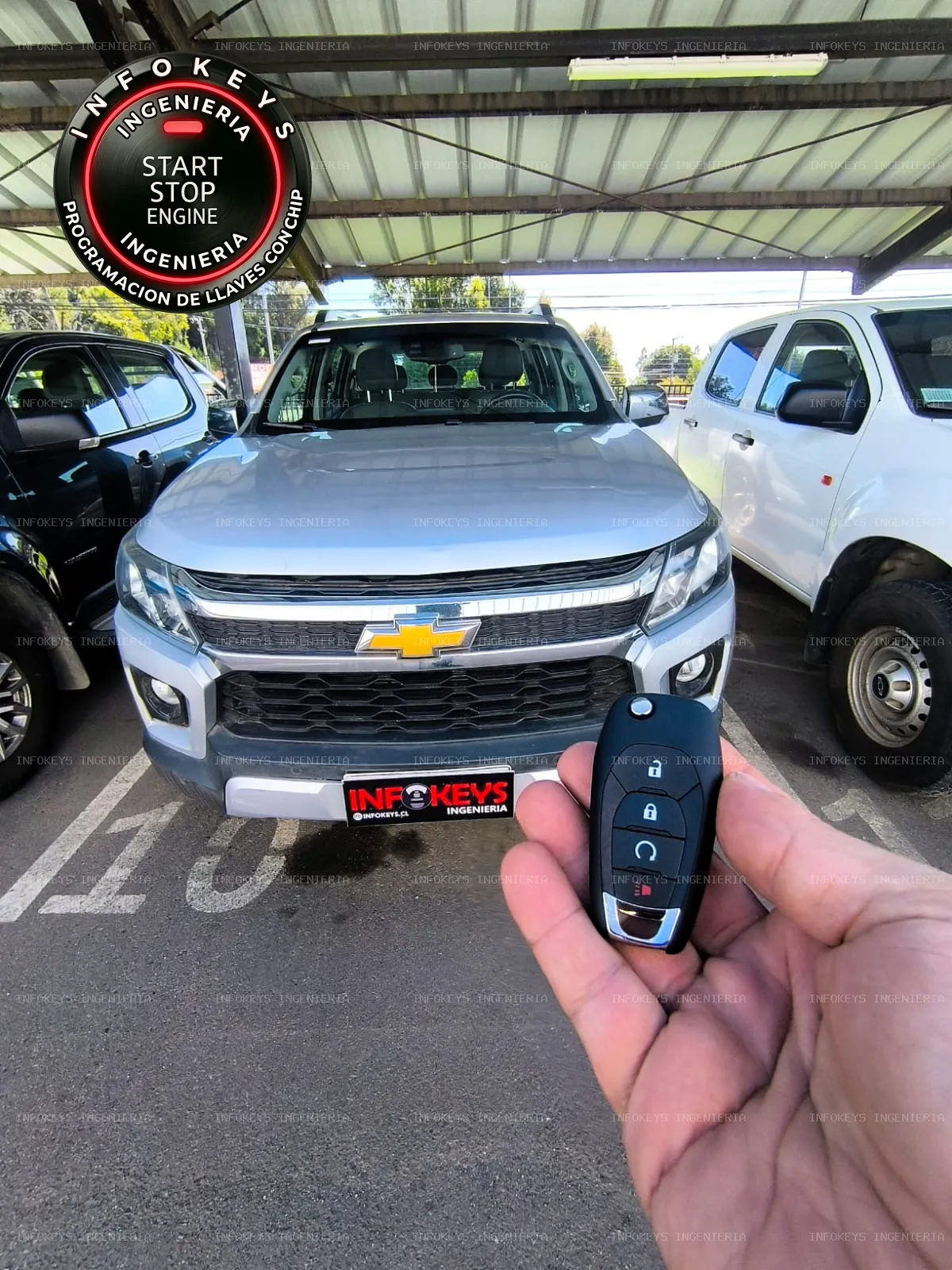 Copia de Llave Original Chevrolet Colorado 2023: Alternativa Ágil al Concesionario para Flotas Leasing