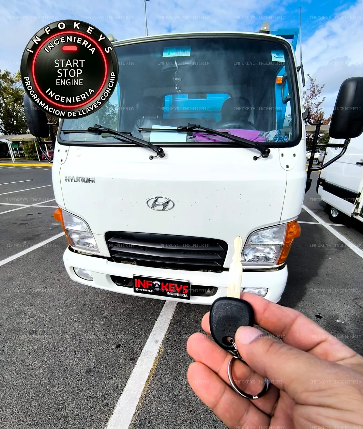 Copia de Llave Original para Camión Hyundai HD35: Evite Llaves Alternativas