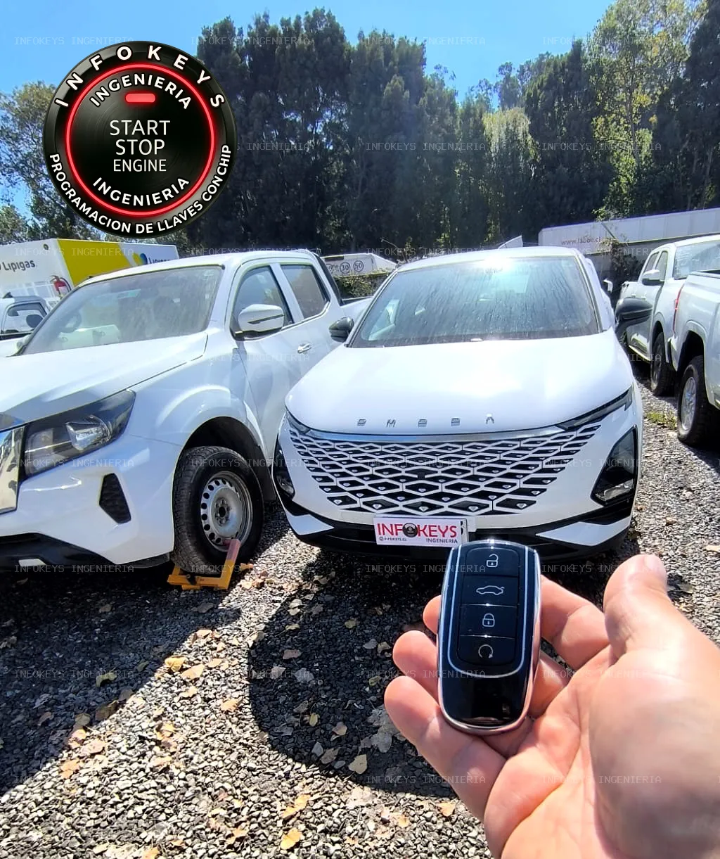 Copia de Llave Original para Omoda C5 (2025): Programación Smart Key en Concepción y Chillán