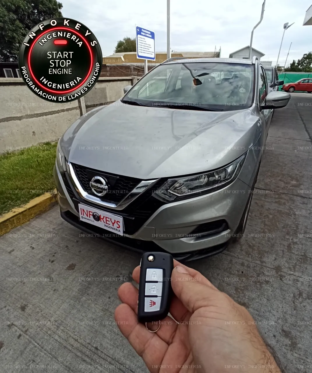 Copia de Llave para Nissan Qashqai 2018: Eliminación por Robo y Restauración Mecánica por Desgaste