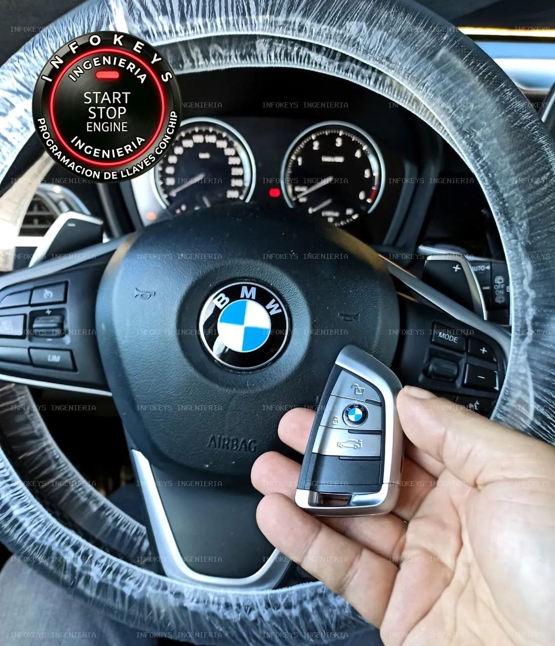 Copia de Llaves para BMW Modernos: Solución Segura para Chasis F, G y U