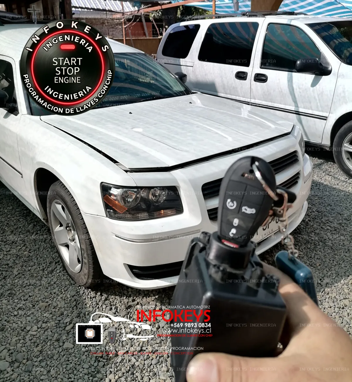 Dodge Magnum: Programación de Módulo WCM desde Cero (Recuperación de Sistema de Encendido)