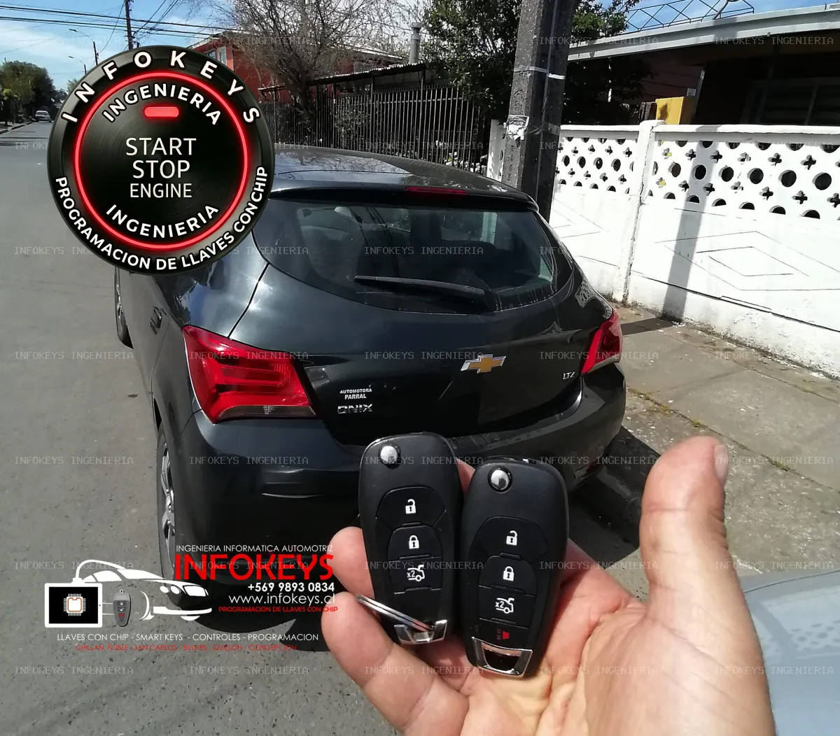 Eficiencia y Ahorro: Nueva Llave Original para Chevrolet Onix en solo 30 Minutos