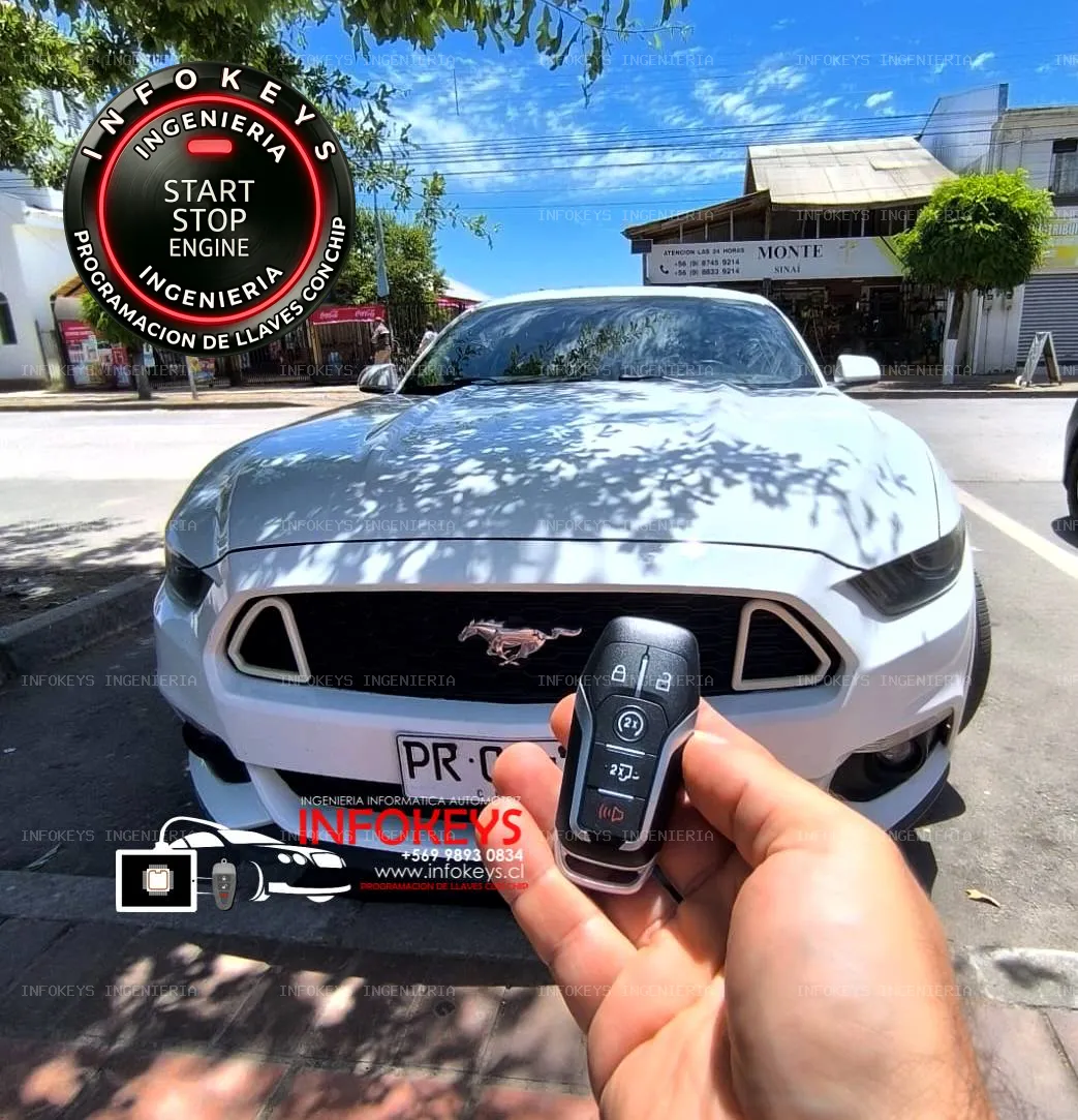 Ford Mustang 2021: Recuperación de Potencia con Smart Key Original y Encendido Remoto