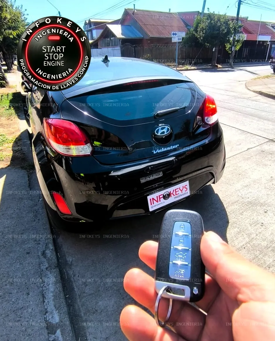 Hyundai Veloster 2015: Confección de Smart Key Desde Cero en 40 Minutos (Sin Desarme)