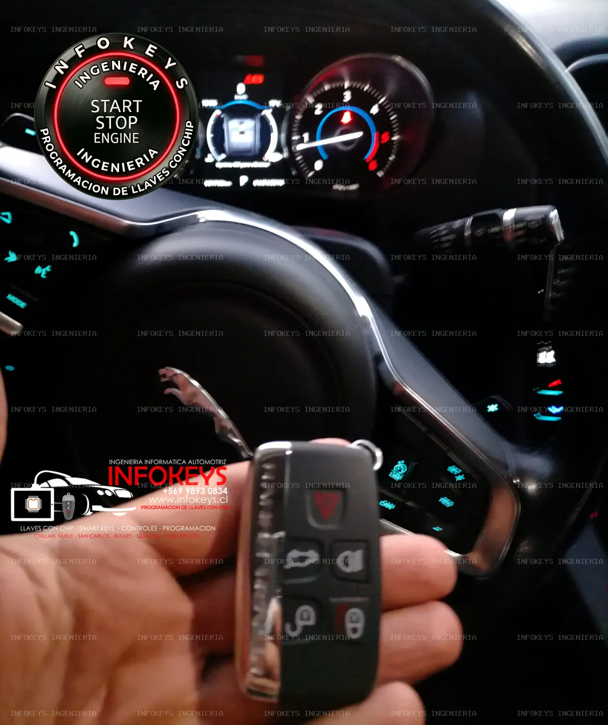 Ingeniería de Alta Gama: Jaguar F-Pace 2019 con Smart Keys desde Cero