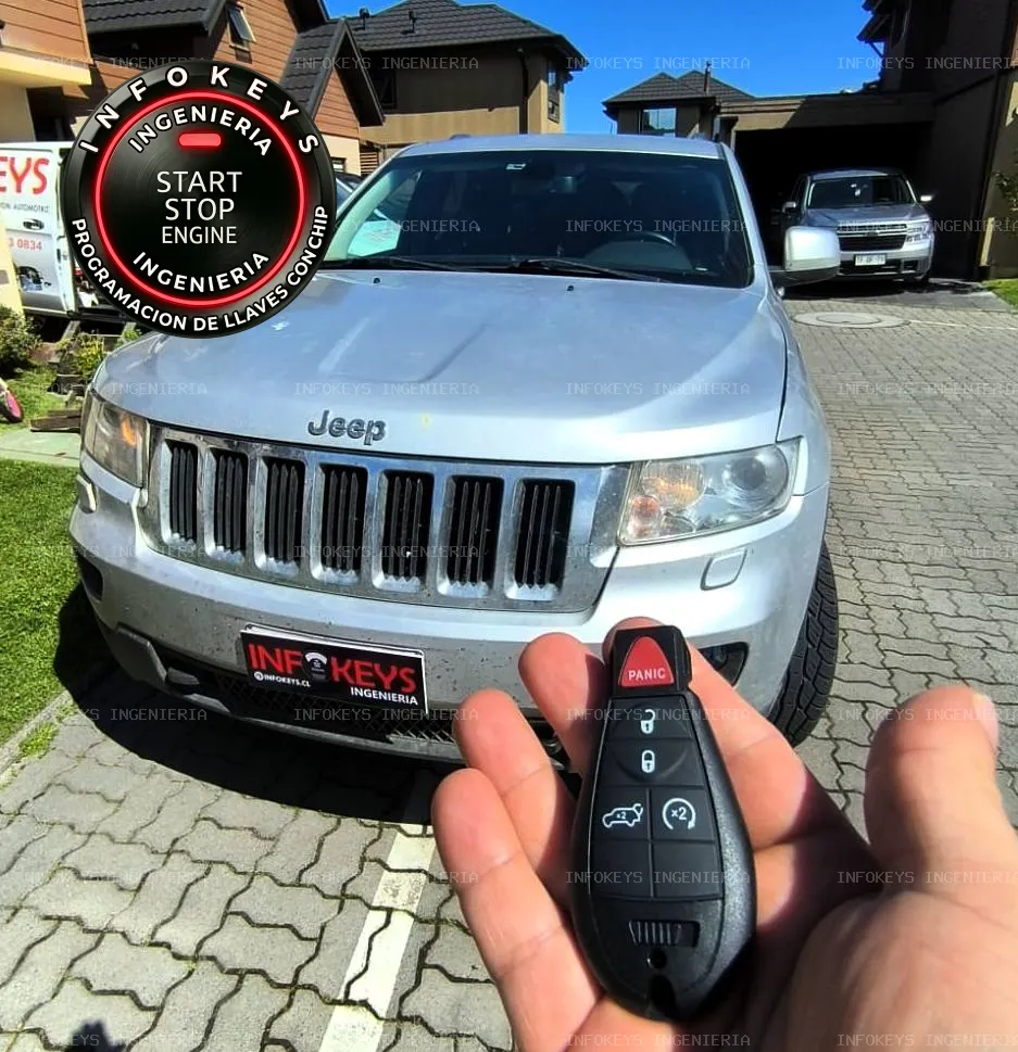 Jeep Grand Cherokee: Recuperación del Sistema de Proximidad (Keyless Go)