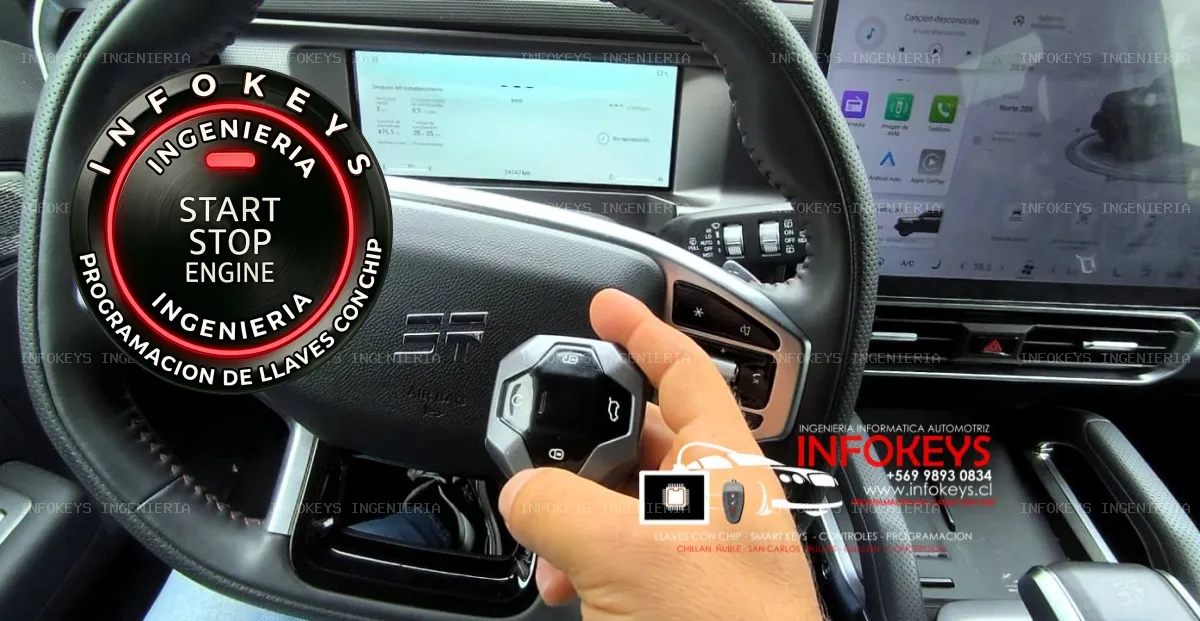 Jetour T2 2025: Programación Avanzada de Smart Key Original (Sistema Keyless)