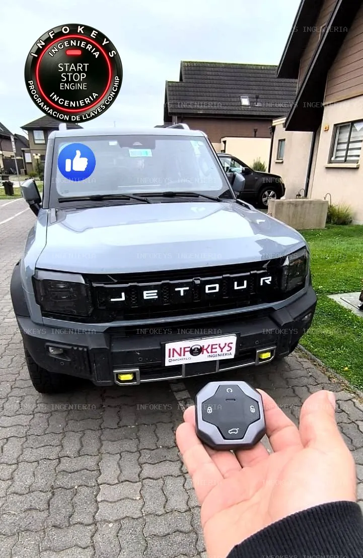 Jetour T2 2025: Programación de Smart Key Original para Flota