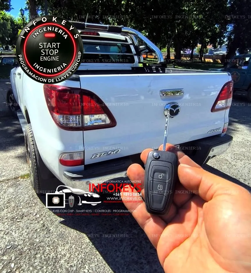 Mazda BT-50: Respaldo y Calidad con Nueva Llave 100% Original