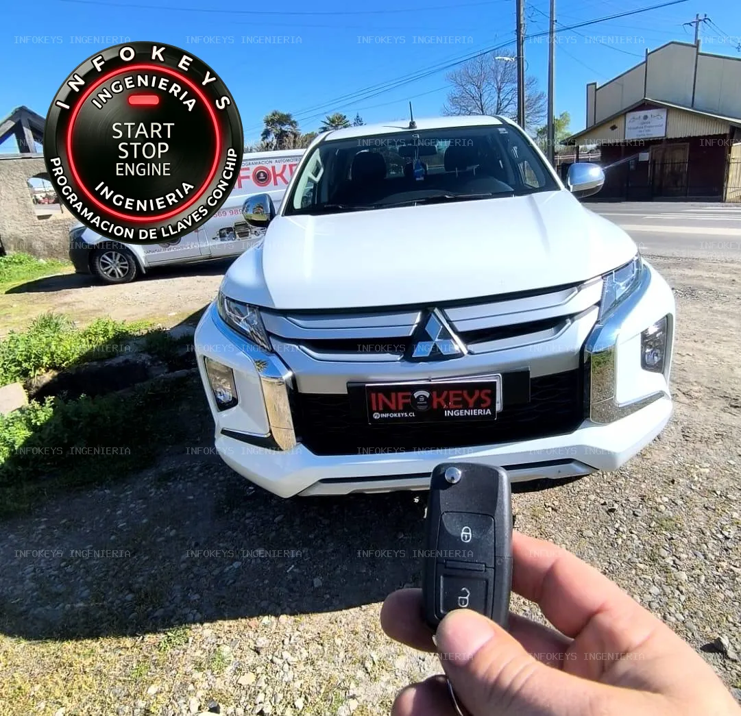 Mitsubishi L200 2024: Llave Navaja y Superación de Bloqueo OBD