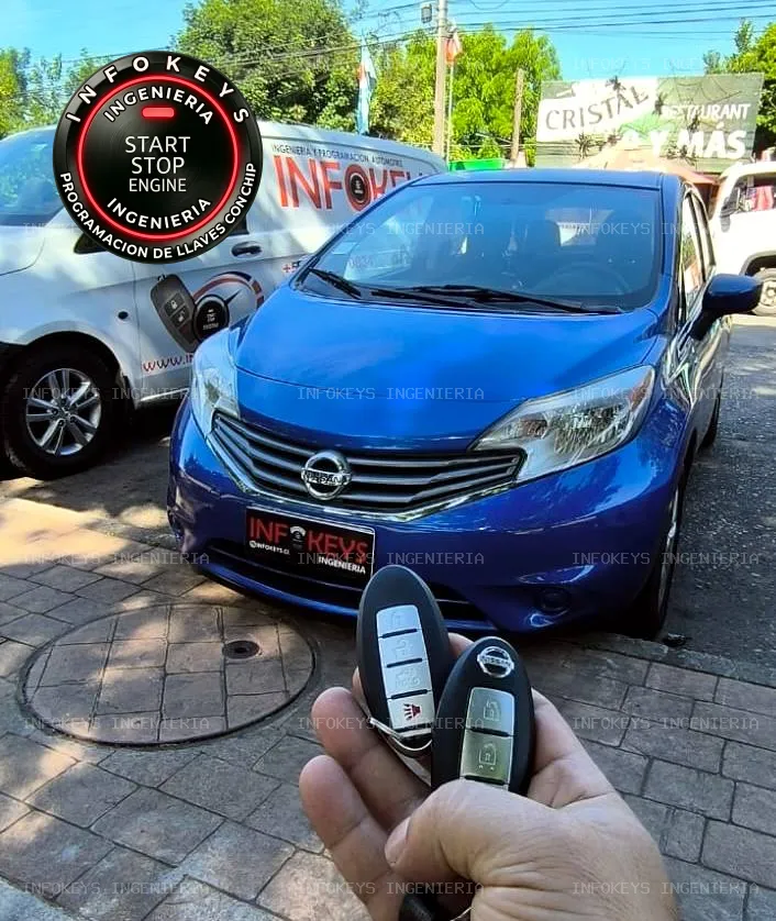 Nissan Note: Programamos su Smart Key modelo original
