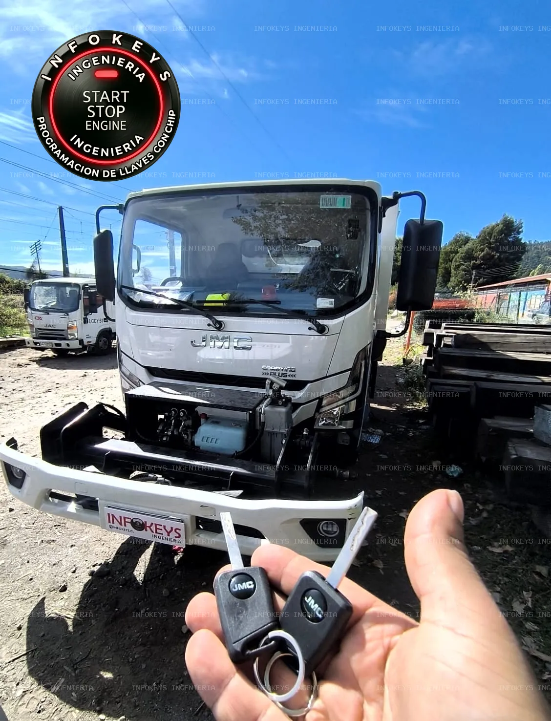Pérdida Total de Llaves en Camión JMC Carrying 2026: Rescate en Terreno y Actualización de Seguridad