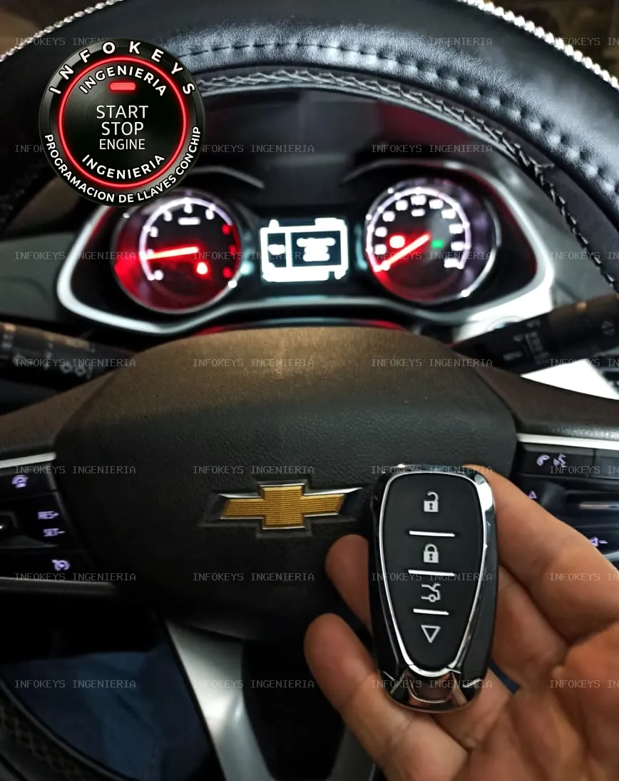 ¿Perdiste la única llave de tu auto? Rescate y programación de Smart Key para Chevrolet Onix 2022 desde cero