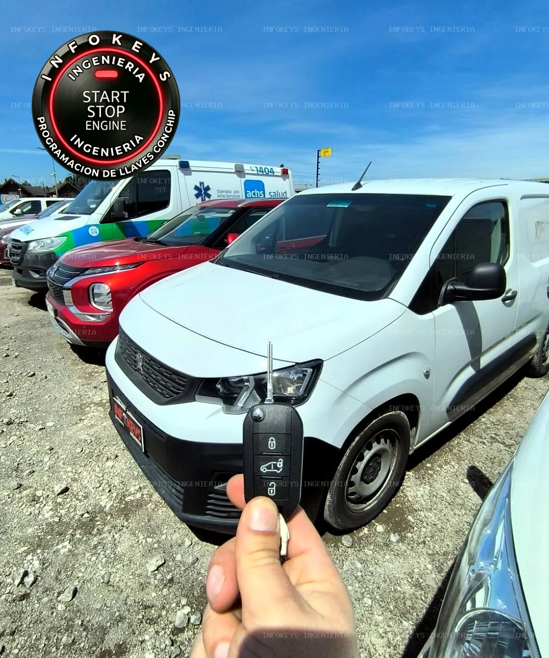 Peugeot Partner 2023: Recuperación Total desde Cero (All Keys Lost)