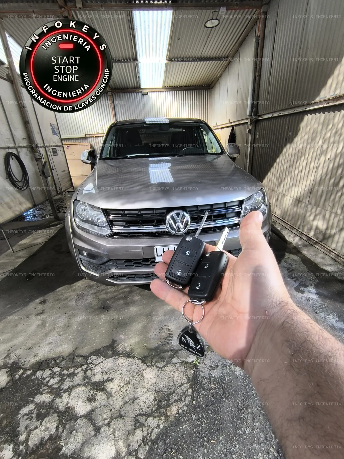 Programación de  llave Original de agencia VW Amarok