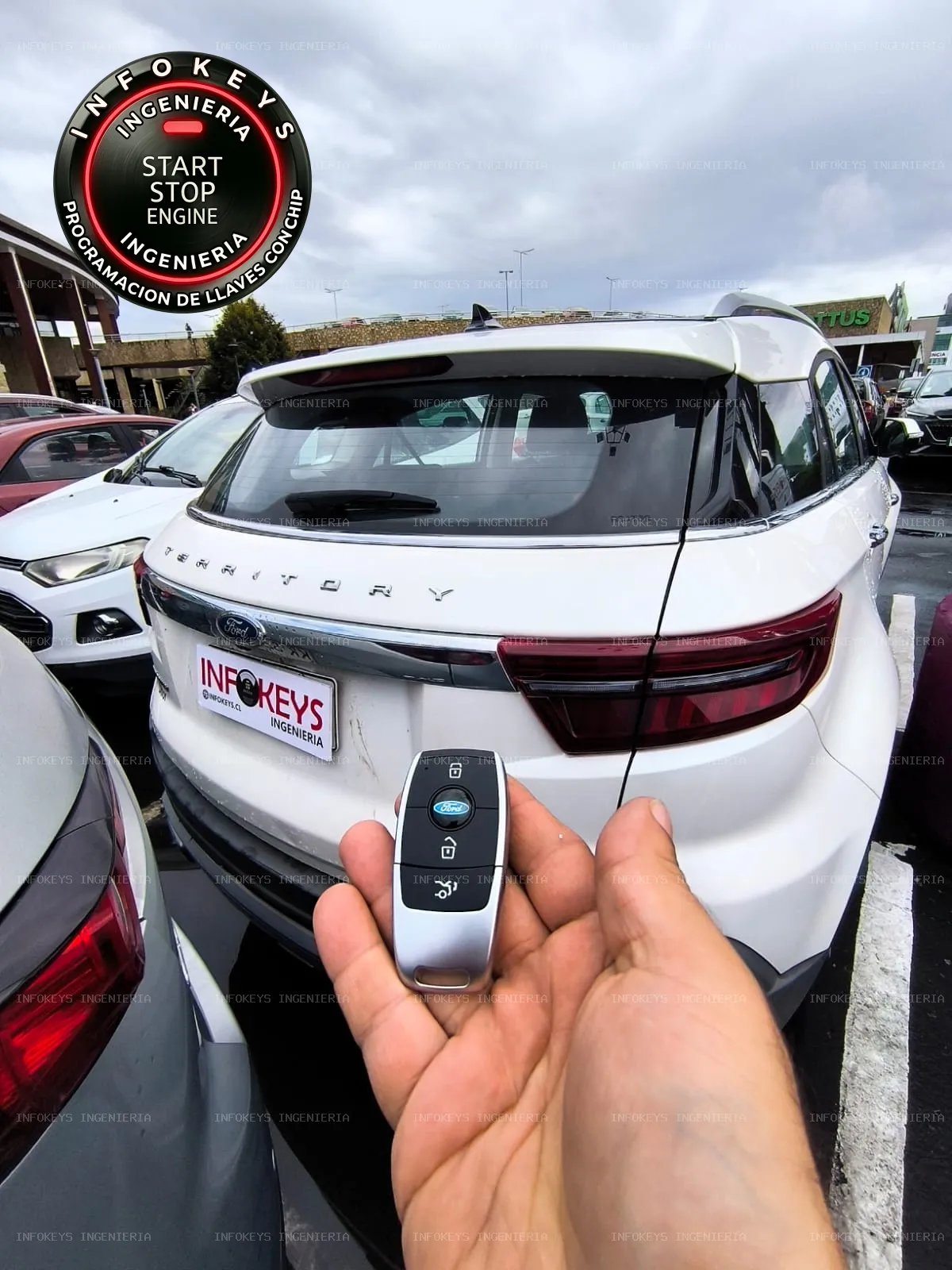 Programación de Llave Smart Key Ford Territory 2022 desde Cero: Rescate por Pérdida Total