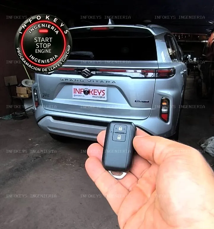 Programación de llave Smart Key Suzuki Gran Vitara 2024 Híbrido
