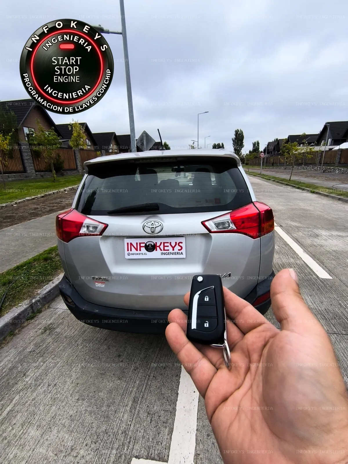 Programación de Llaves desde Cero para Toyota RAV4: Pérdida Total y Rescate Electrónico