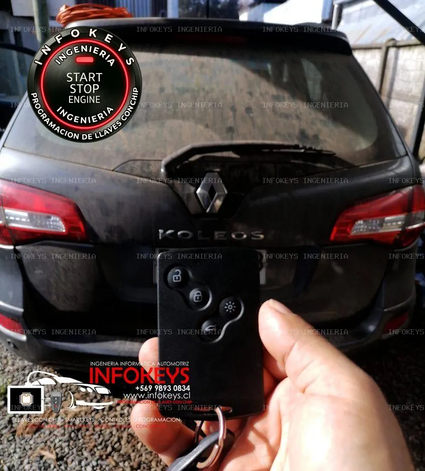 Renault Koleos: Programación de Tarjeta de Encendido desde Cero en San Carlos