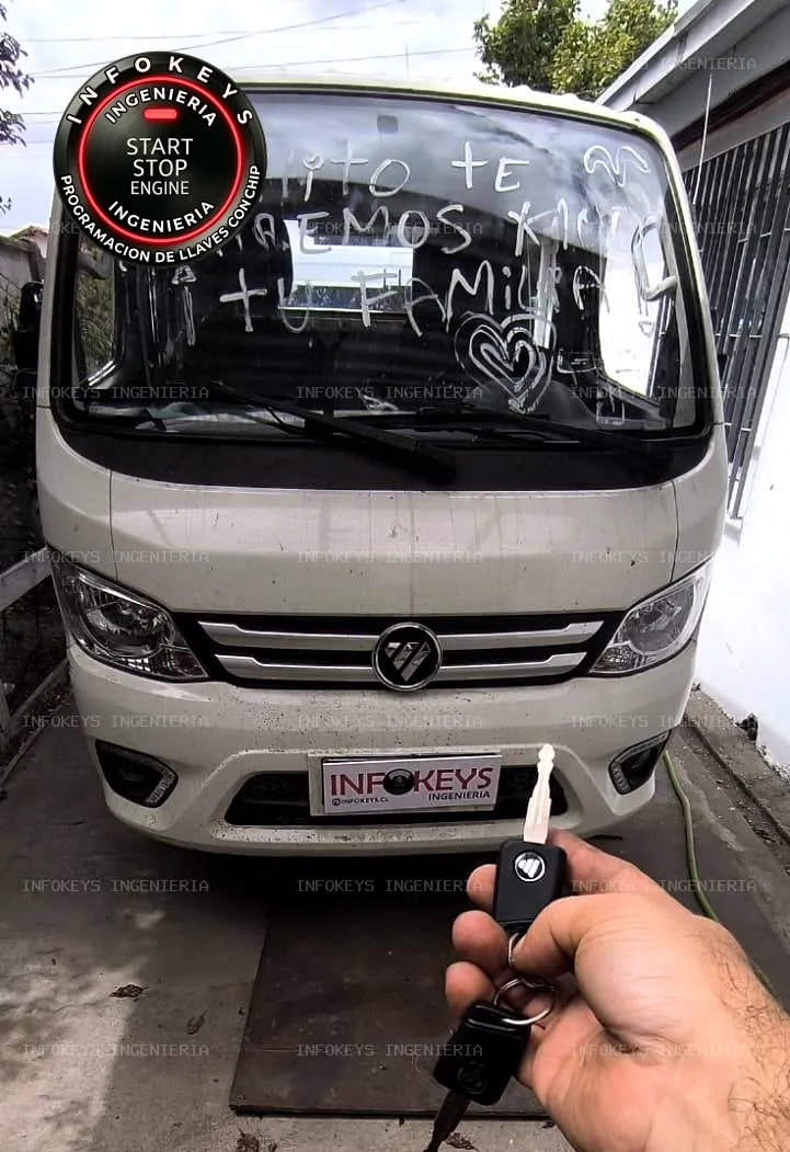 Rescate Comercial Inmediato: Foton TM3 2024 (Llaves desde Cero)