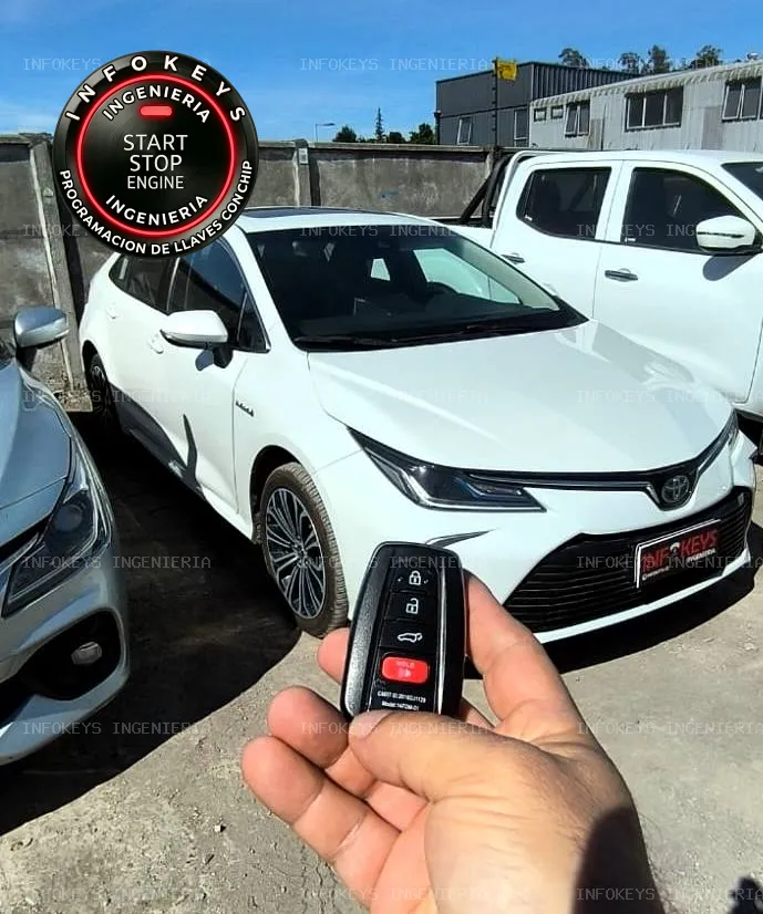 Seguridad Corporativa: Toyota Corolla Híbrido 2022 (Smart Key)
