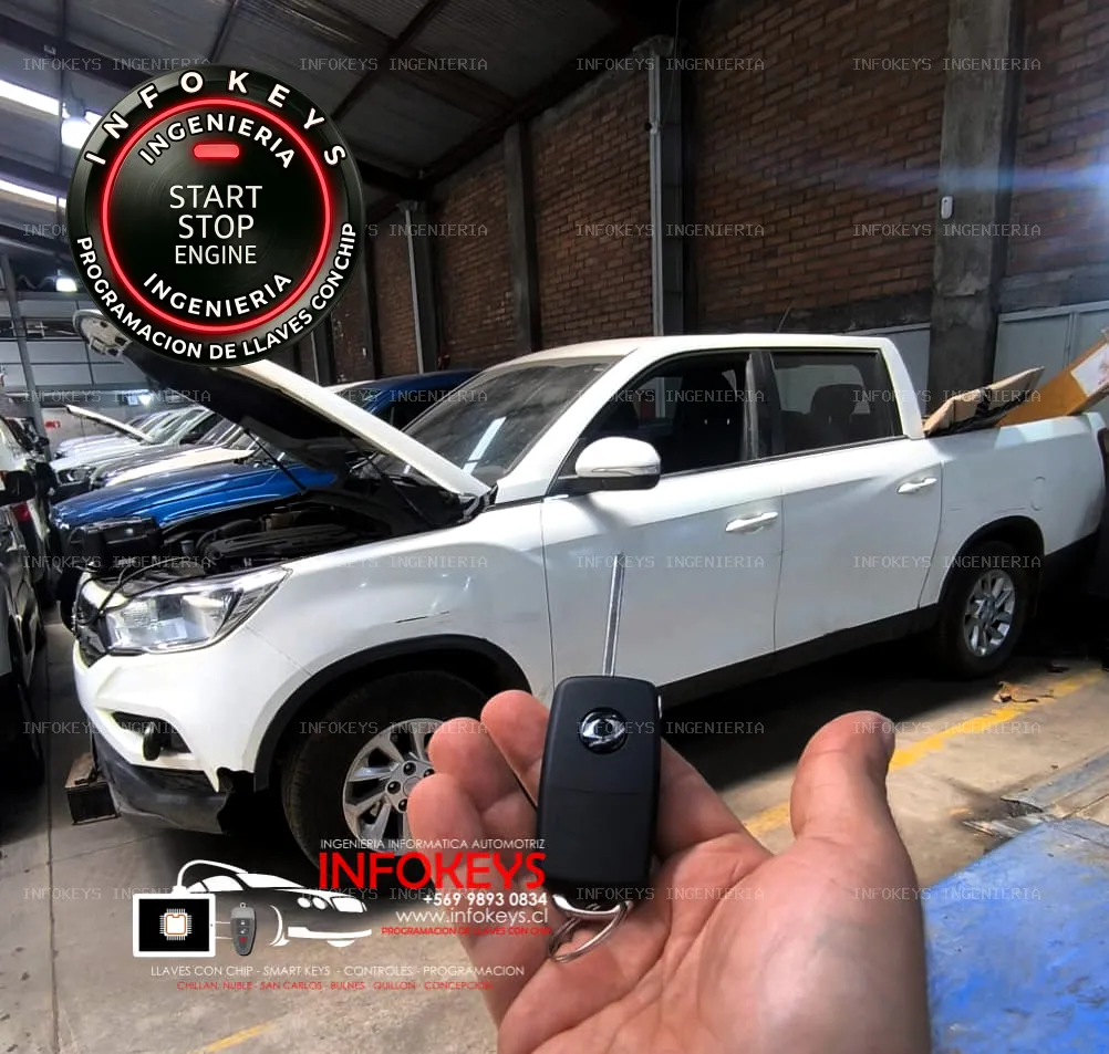 Ssangyong Musso Grand 2023: Solución Integral para Flotas tras Robo de Llaves