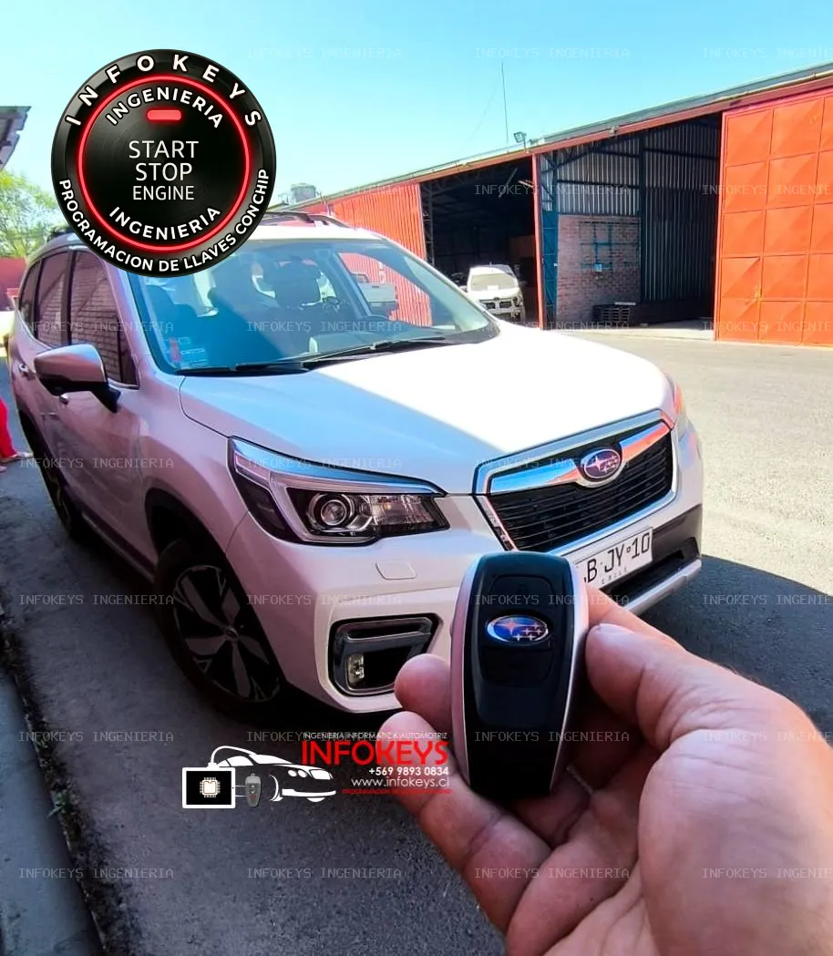 Subaru Forester 2021: Tecnología y Seguridad con Nueva Smart Key Original