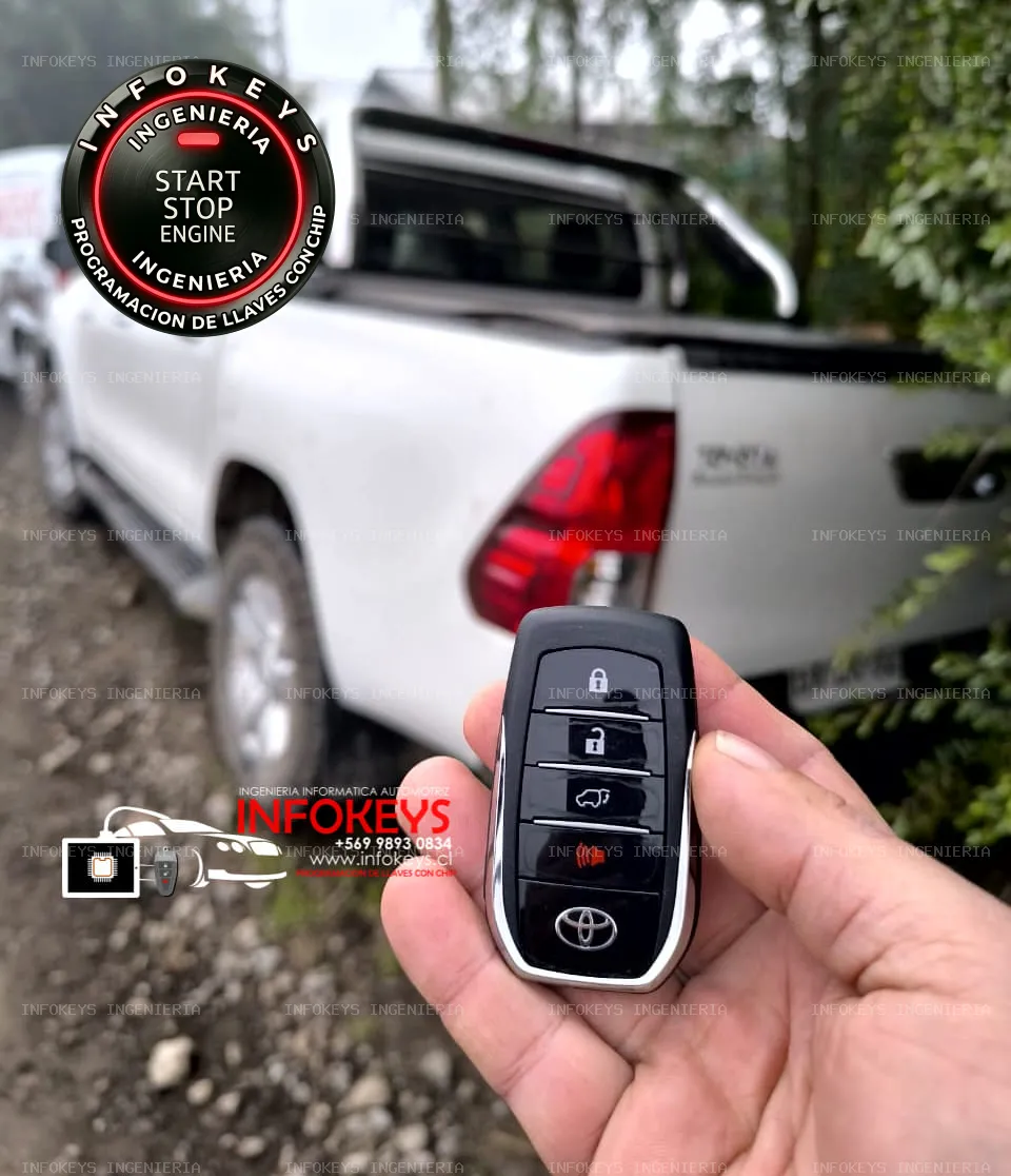 Toyota Hilux SRV: Solución de Emergencia con Smart Key Original en Tres Esquinas, Cato